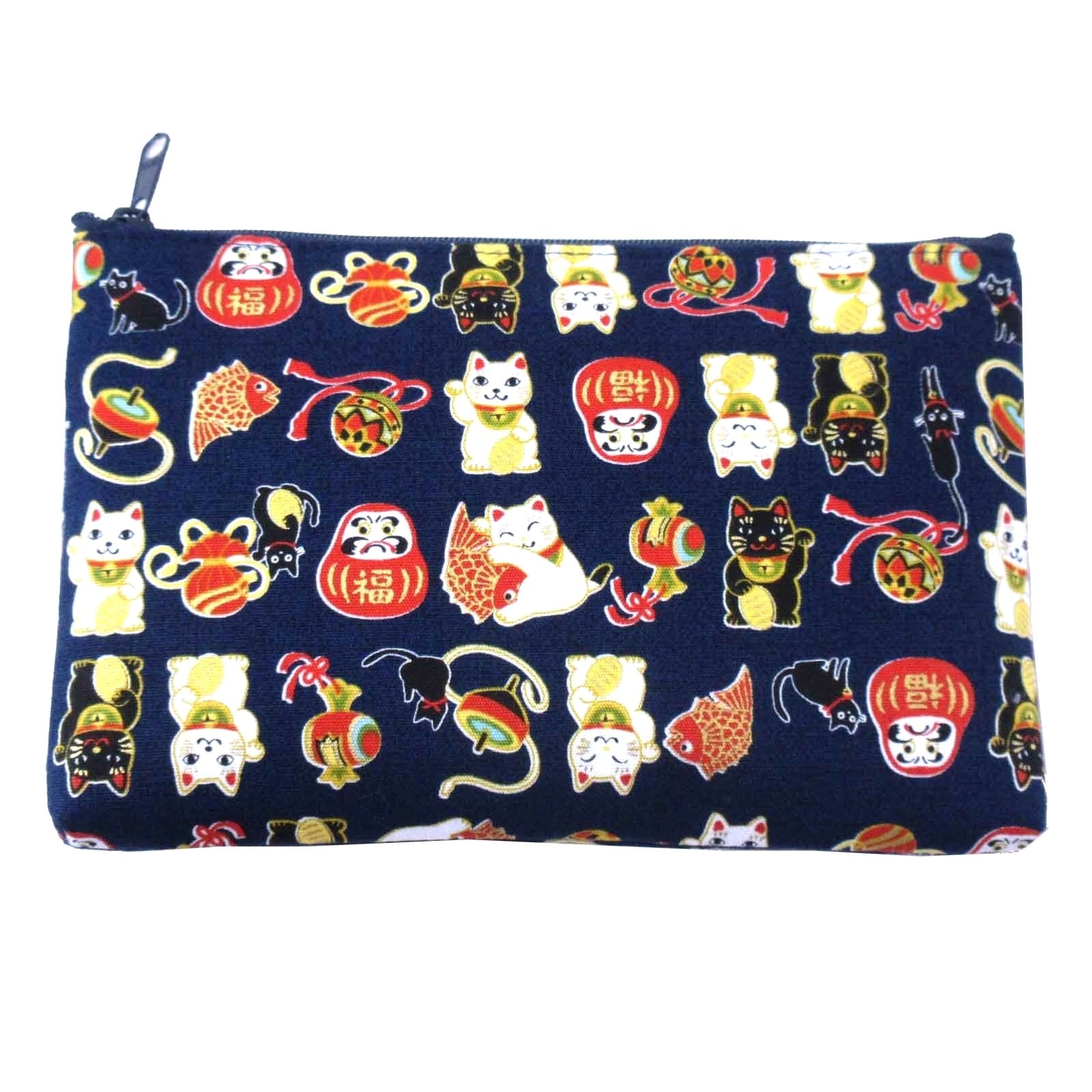Shofuku Neko 方形小包 3 種顏色 日本製造