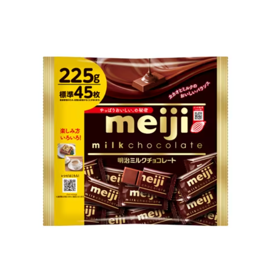 Meiji Milk Chocolate Big Pack 225g