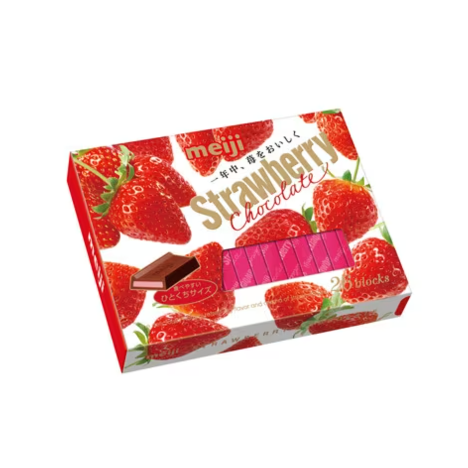 Meiji Strawberry Chocolate BOX (26 pieces)