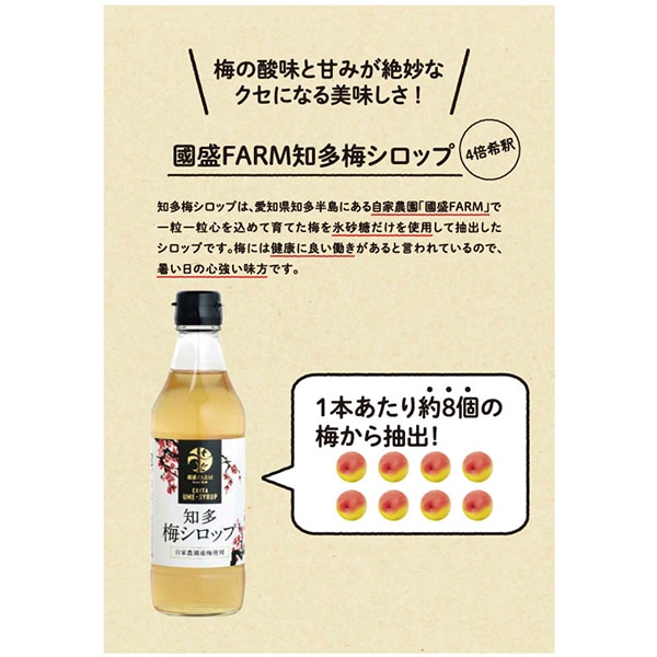 Kunizakari Farm Plum Syrup 420g