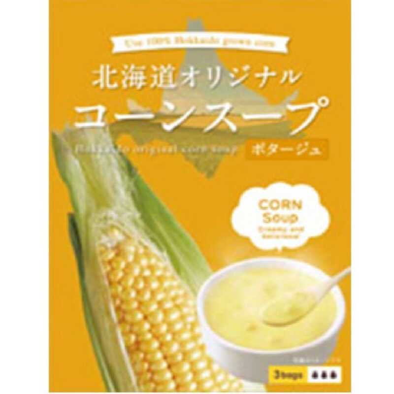 P&P Hokkaido Dining Table Hokkaido Original Corn Soup 3 servings 49.5gx3