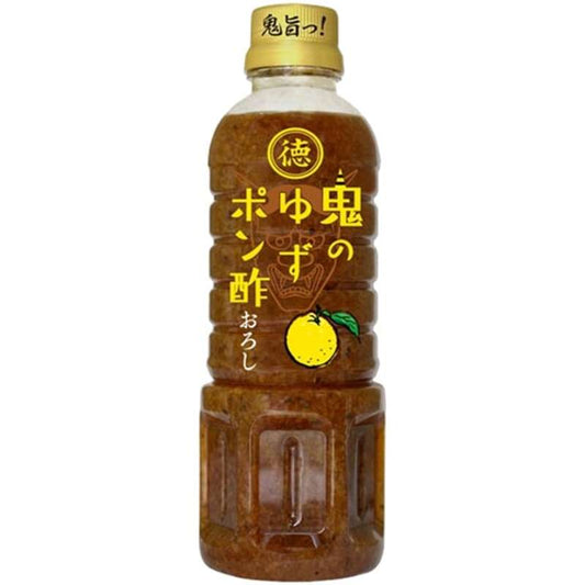 Tokushima Sangyo Oni no Yuzu Ponzu Sauce Grated 400ml