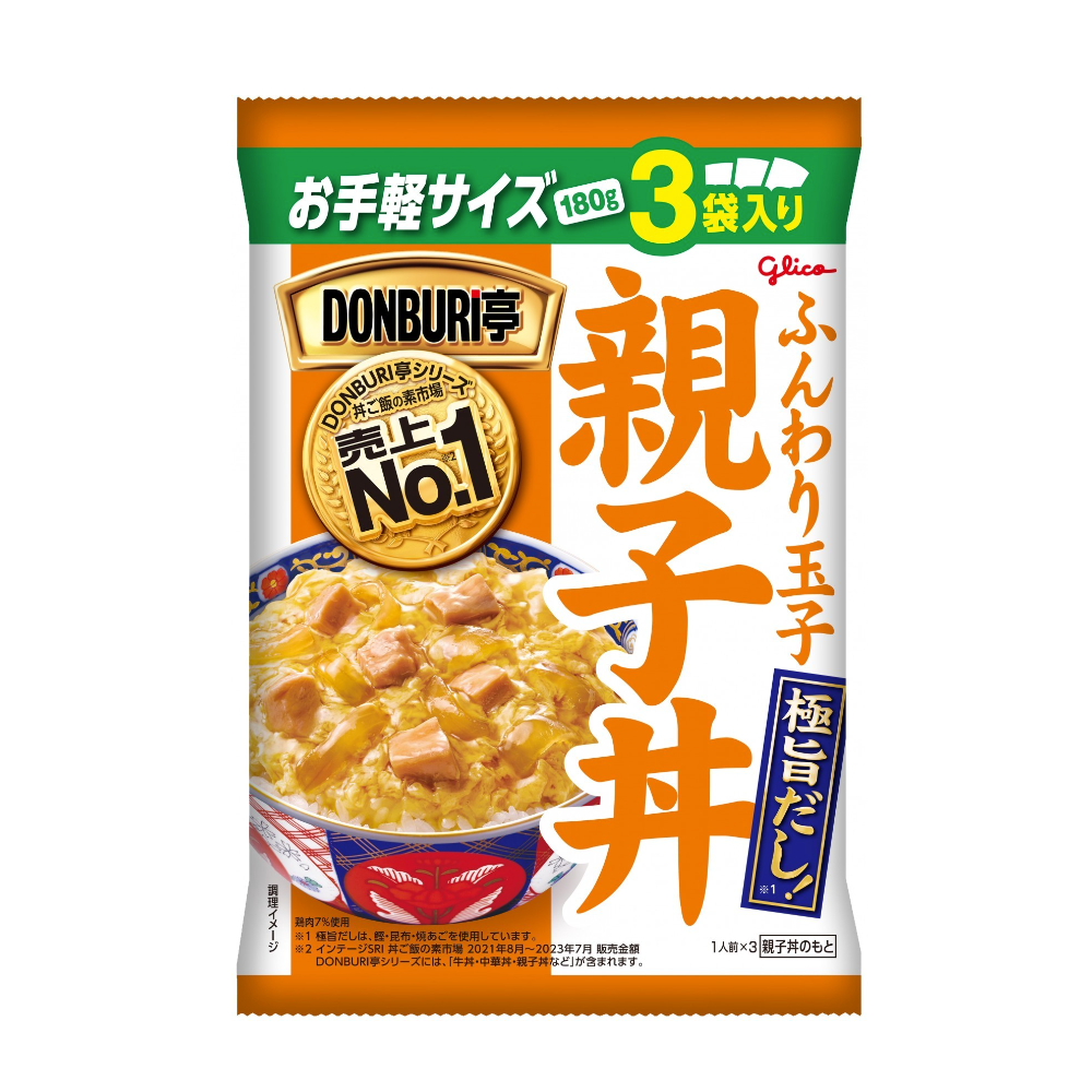 DONBURITEI 3 Meal Pack Oyakodon 180g x 3 bags