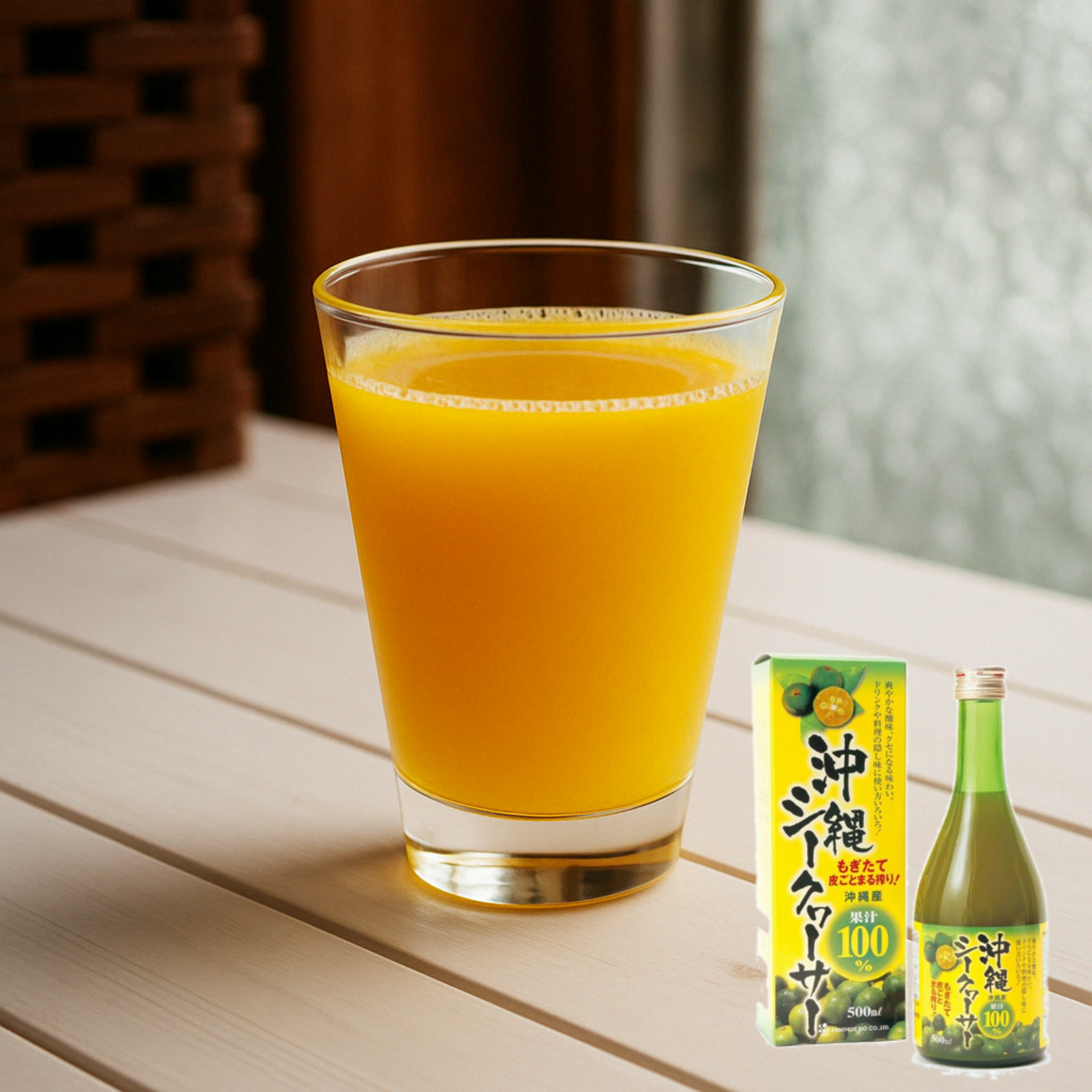 [Shizen no Sato] 沖繩 Shikwasa 100% 果汁