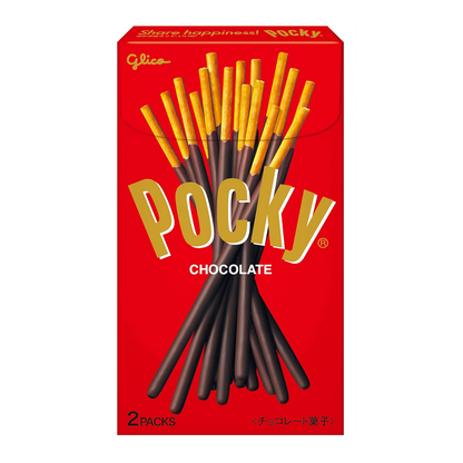 2 bags of Pocky chocolate