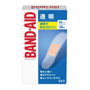 Band-aid transparent medium size 20 pieces