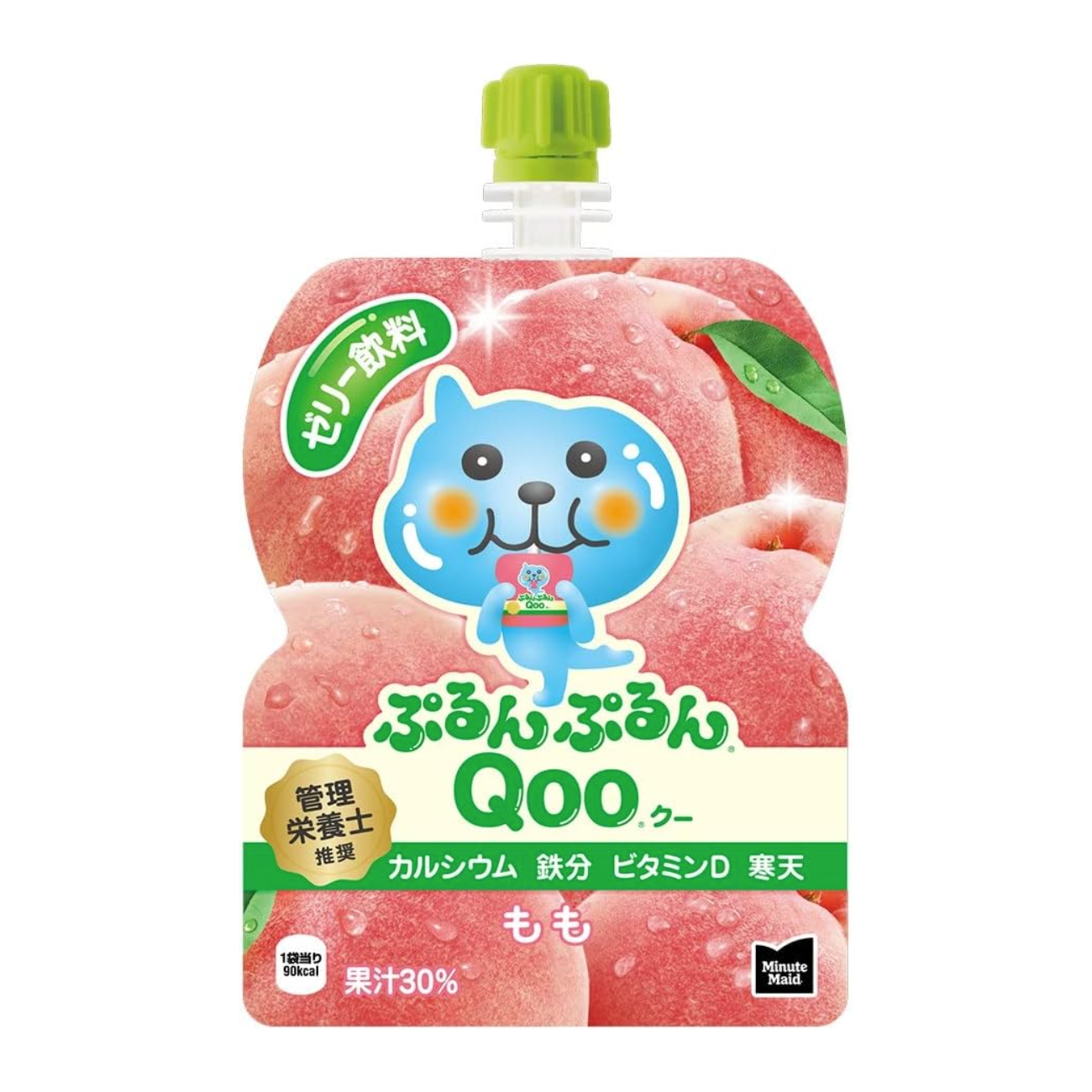 Purun Purun Qoo Peach Flavor 125g