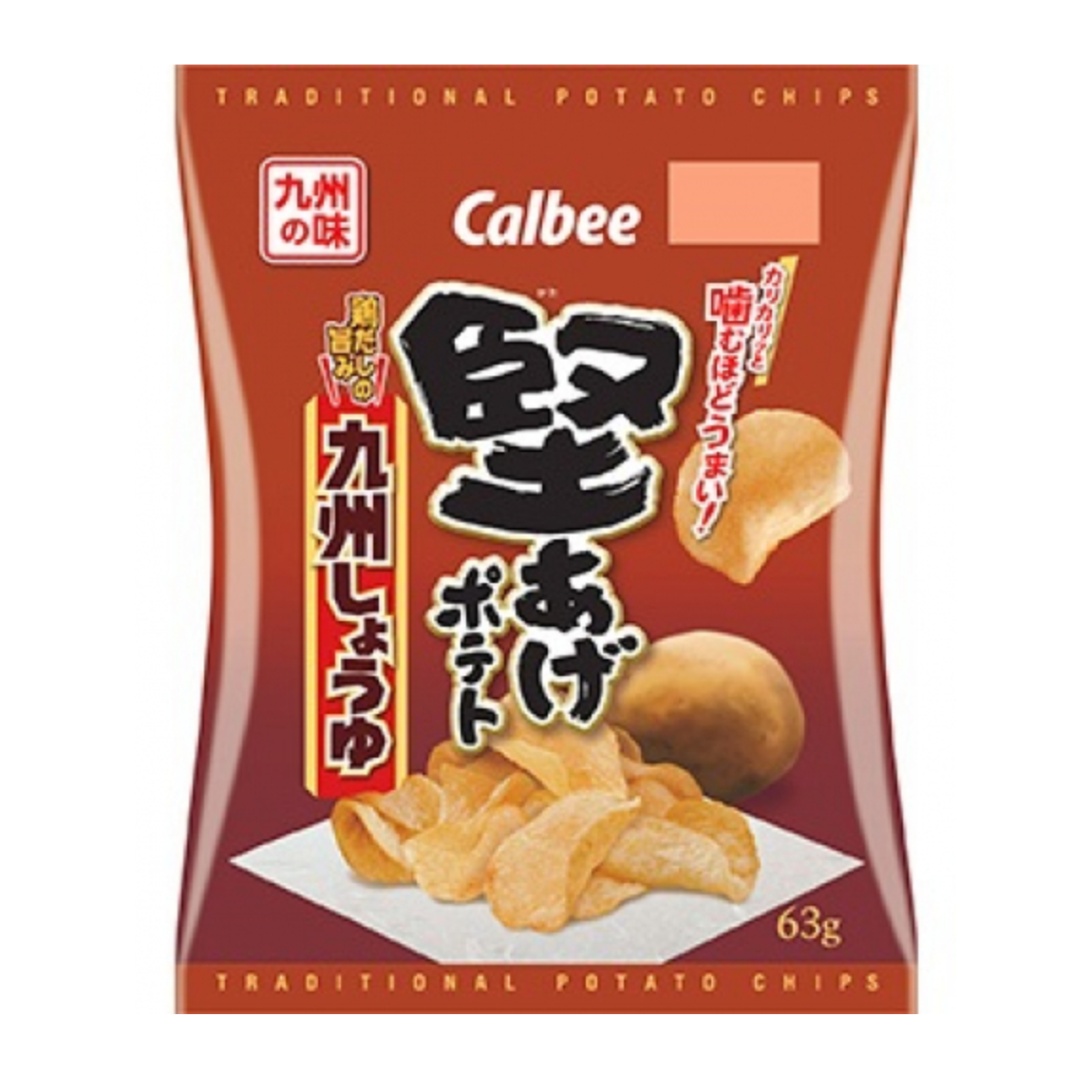 Kataage potato Kyushu soy sauce 65g