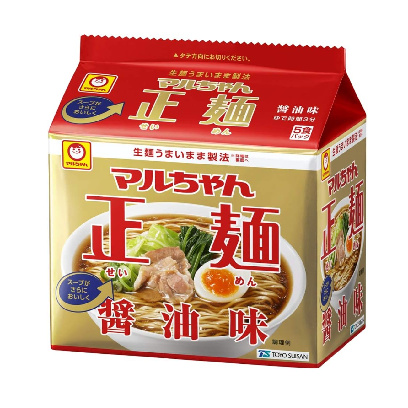 Maruchan Seimen Soy Sauce Flavor 5 Meal Pack (525g)