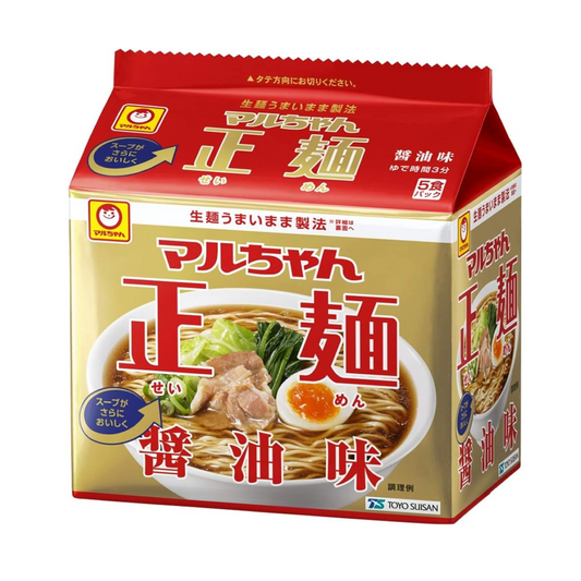 Maruchan 生麵醬油口味 5 餐包 (525g)