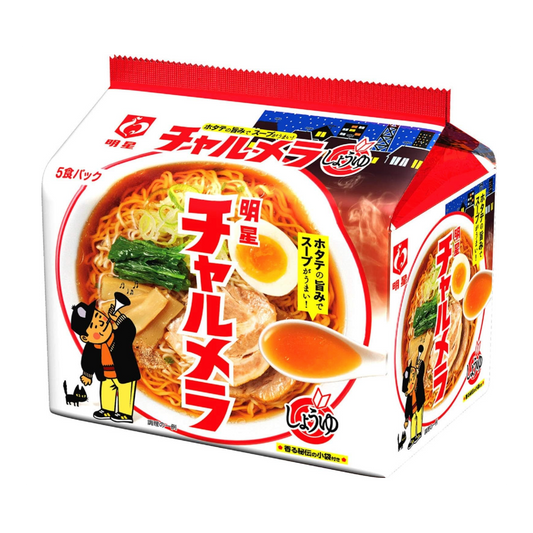 Myojo Charumera Soy Sauce Ramen 5-meal pack (485g)