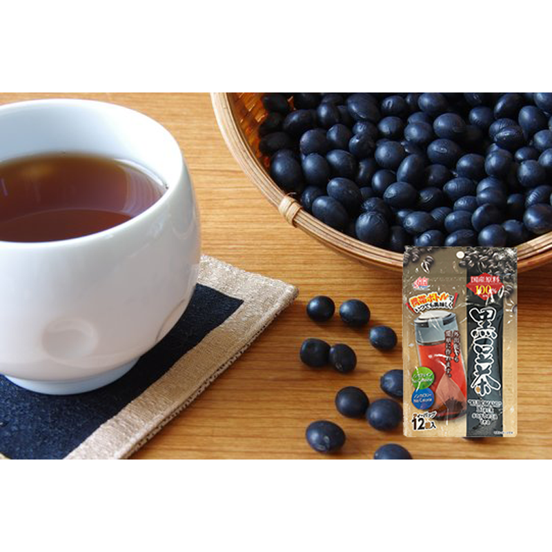 [SANEI KOSAN] Roasted Black Soybean Tea - 12 Bags