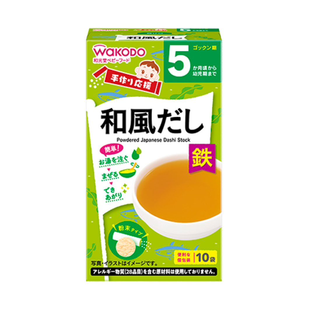 Wakodo 手工支持日式 25g (2.5gx 10 袋)