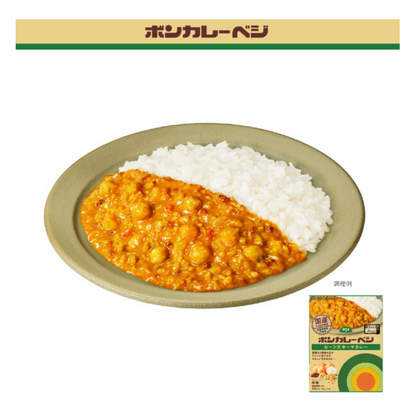 Bon Curry 蔬菜豆 Keema 咖喱<medium spicy>180克</medium>