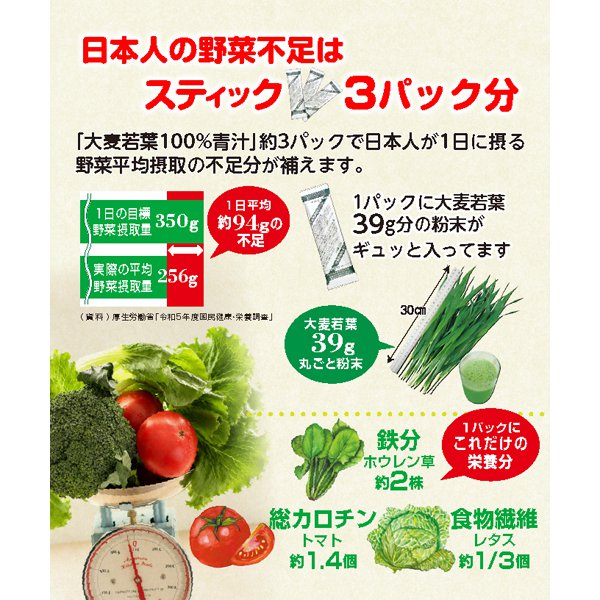 Yamamoto Kanpo Barley Grass Powder 3g x 44