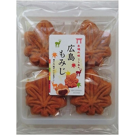 Kotobuki Confectionery Hiroshima Momiji 4 pieces