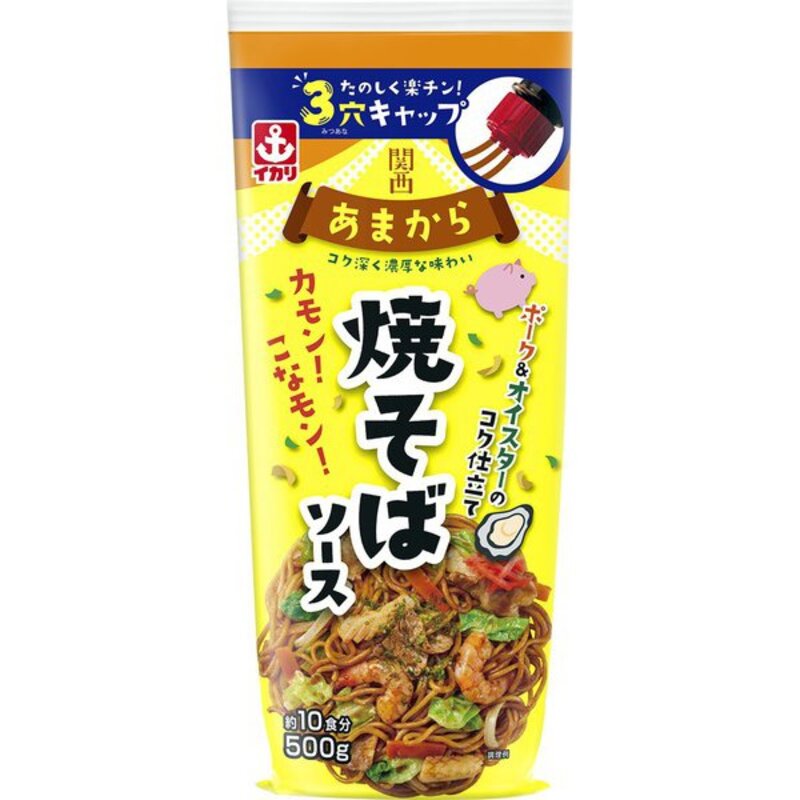 Squid sauce Kansai Amakara Yakisoba sauce 500g