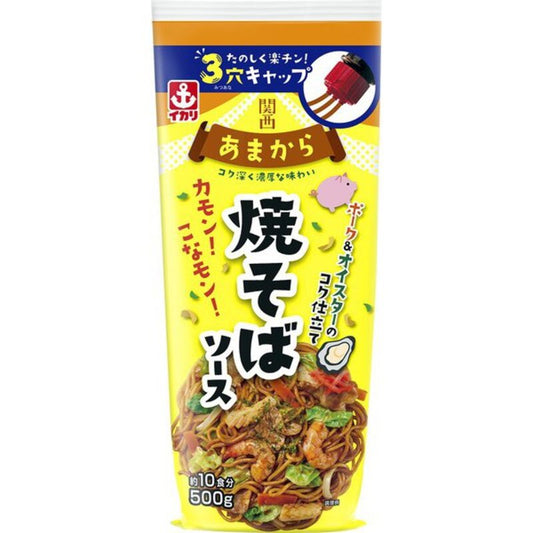 Squid sauce Kansai Amakara Yakisoba sauce 500g