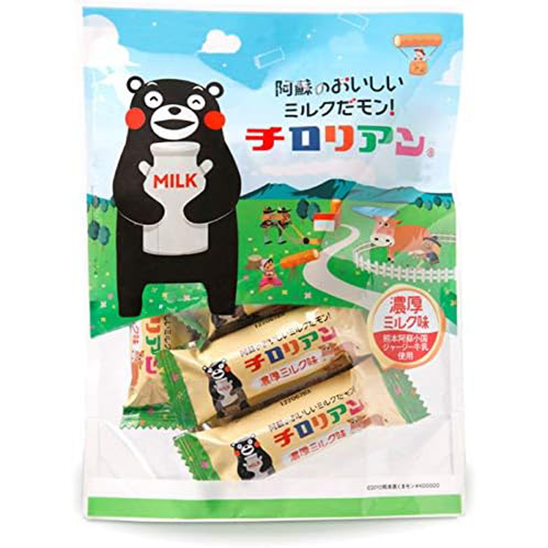 Tyrolean (thick milk flavor) Kumamon package