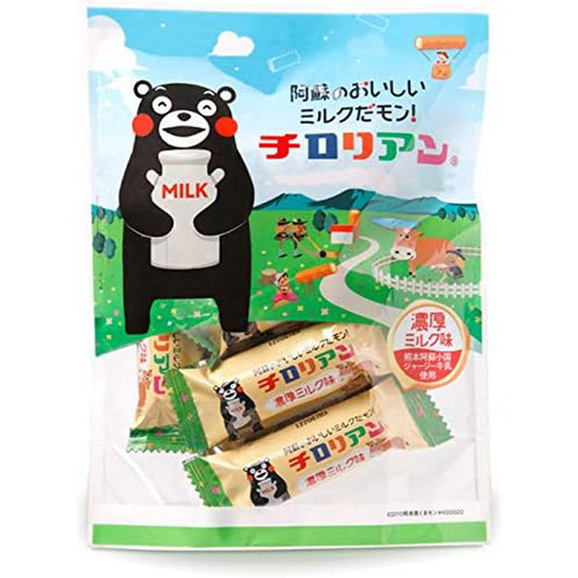 Tyrolean (thick milk flavor) Kumamon package