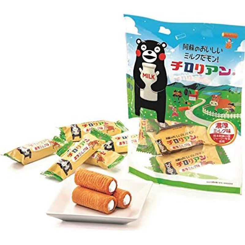 Tyrolean (thick milk flavor) Kumamon package