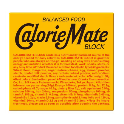 Calorie Mate Block Cheese Flavor 4 Pieces