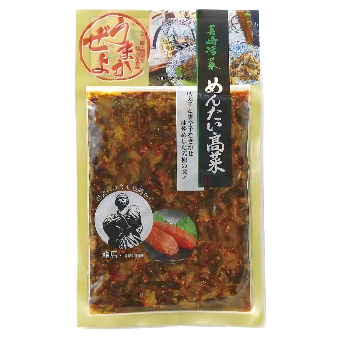 [長崎勝菜] Umakazeyo 明太高菜 180g