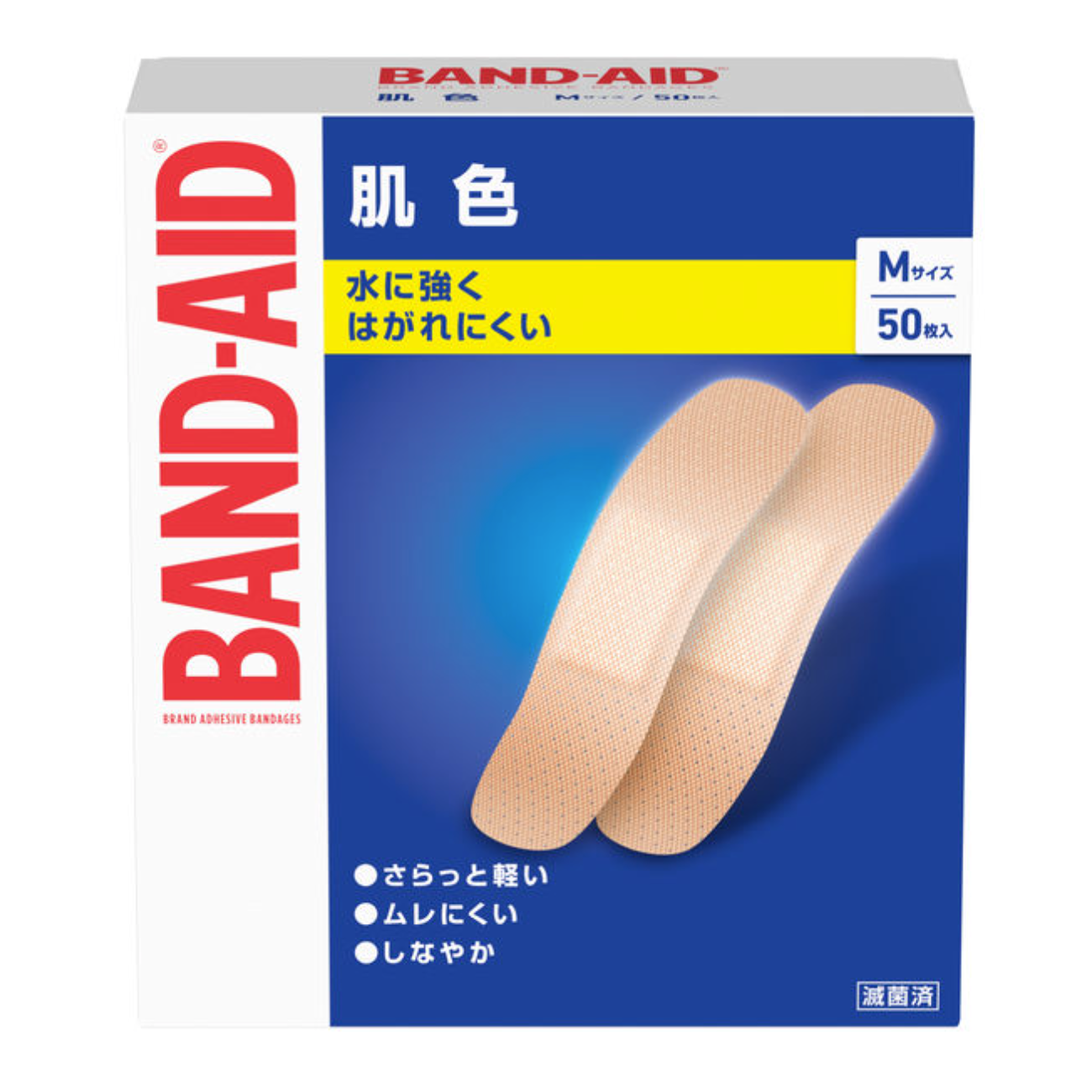 Band-aid skin color M size 50 pieces