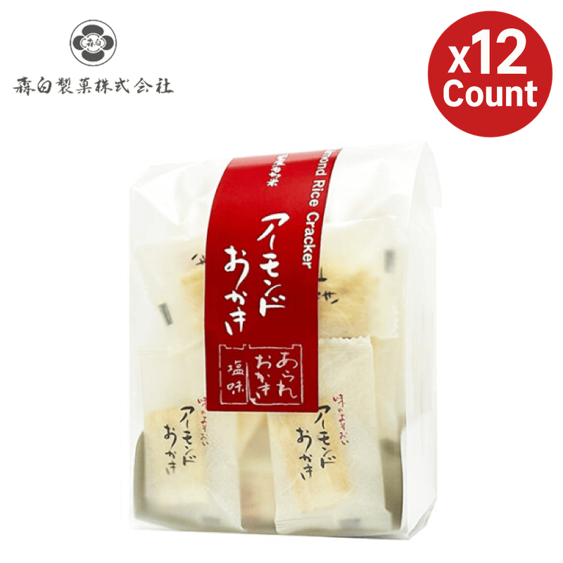 Morishiro Almond Okaki 12 Count
