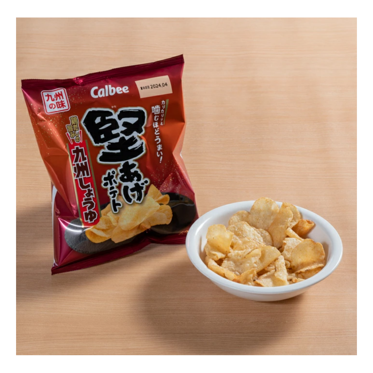 Kataage 馬鈴薯九州醬油 65g