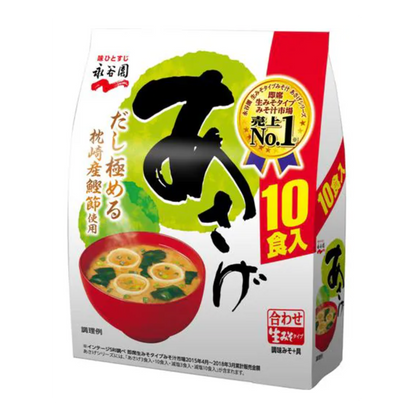 Raw Miso Type Miso Soup Asage Value 10 servings (181g)