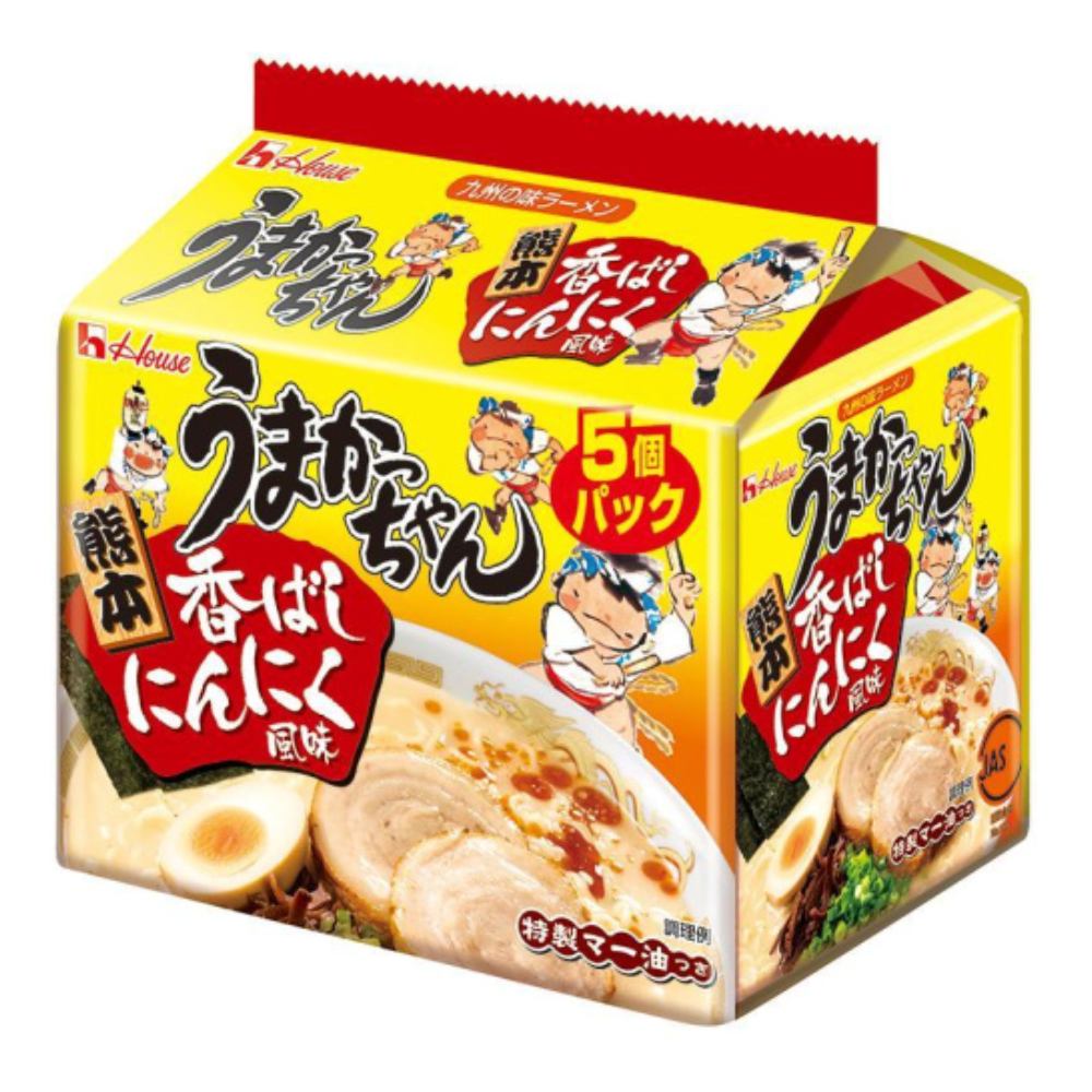 Umakacchan <Kumamoto aromatic garlic flavor> 92g x 5 pack