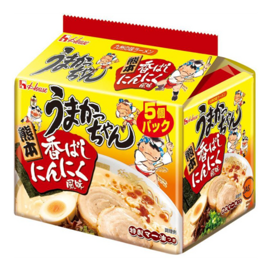 Umakacchan <Kumamoto aromatic garlic flavor> 92g x 5 pack