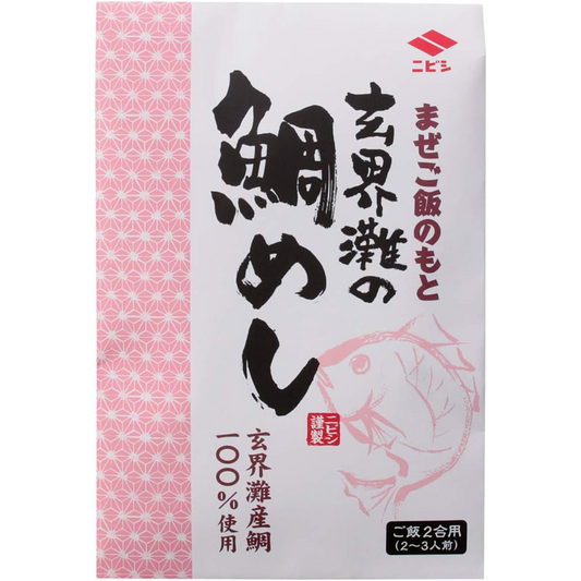 Nibishi Mazegohan Genkai Sea Sea Bream Meal 112g