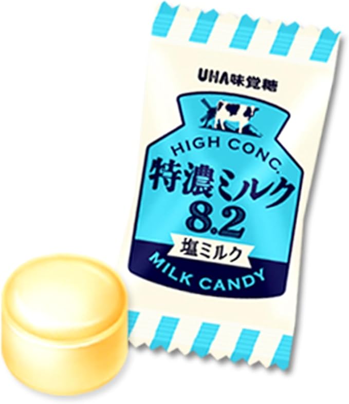 UHA taste sugar Extra concentrated milk 8.2 Salted milk 75g x 1 bag