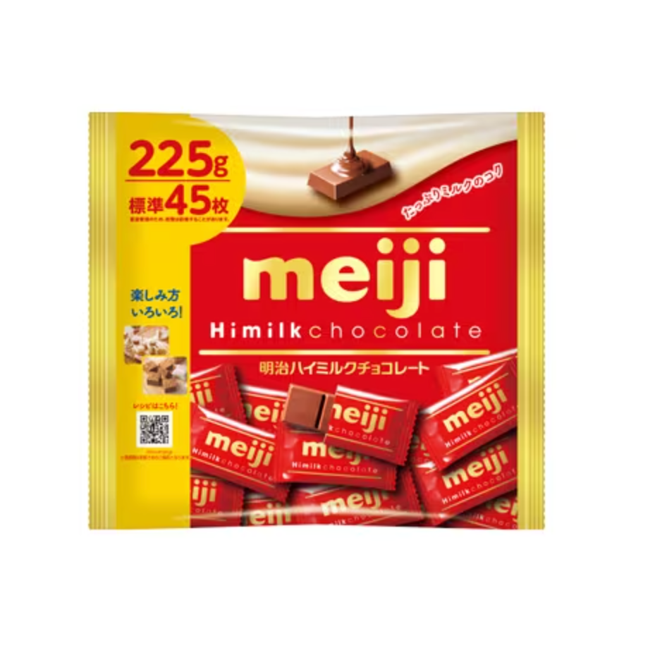 Meiji High Milk Chocolate Big Pack 225g