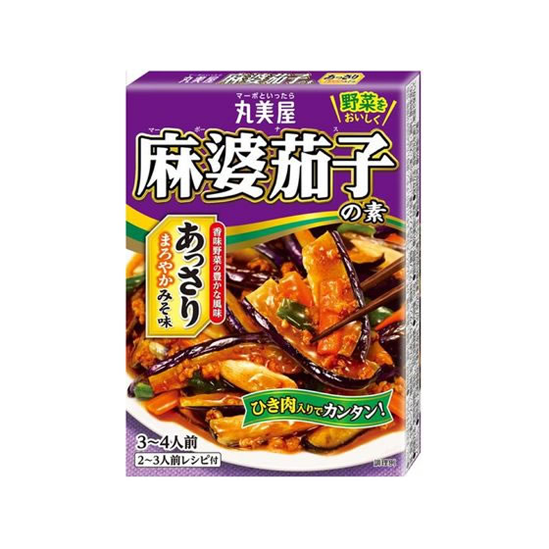 Marumiya Mapo Eggplant Mix Light Miso Flavor 180g