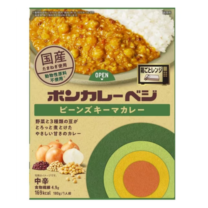 Bon Curry 蔬菜豆 Keema 咖喱<medium spicy>180克</medium>