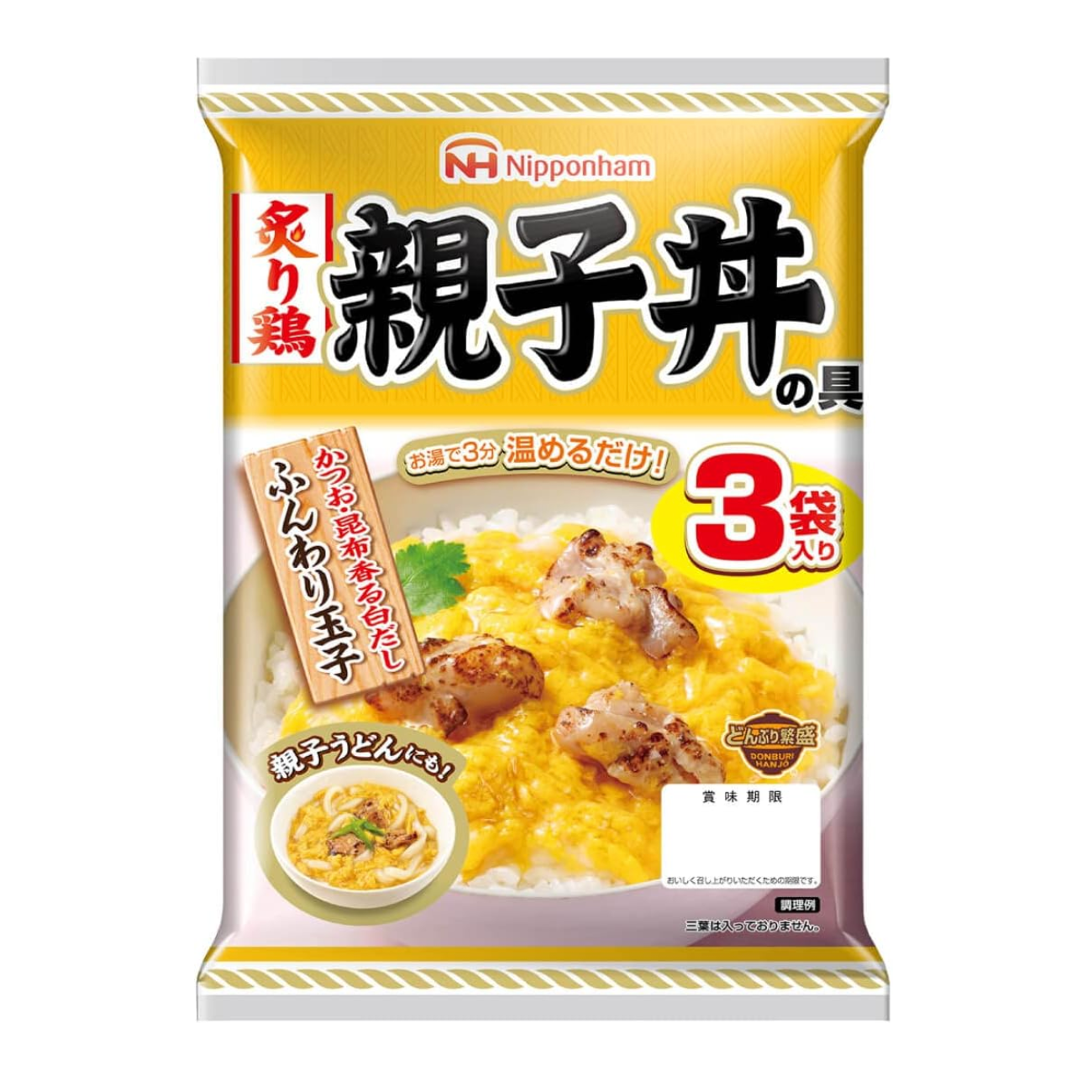 蓋飯烤雞親子丼材料3袋