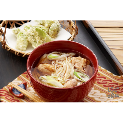 Tsubasa Inaniwa udon with Hinai chicken soup, 2 servings