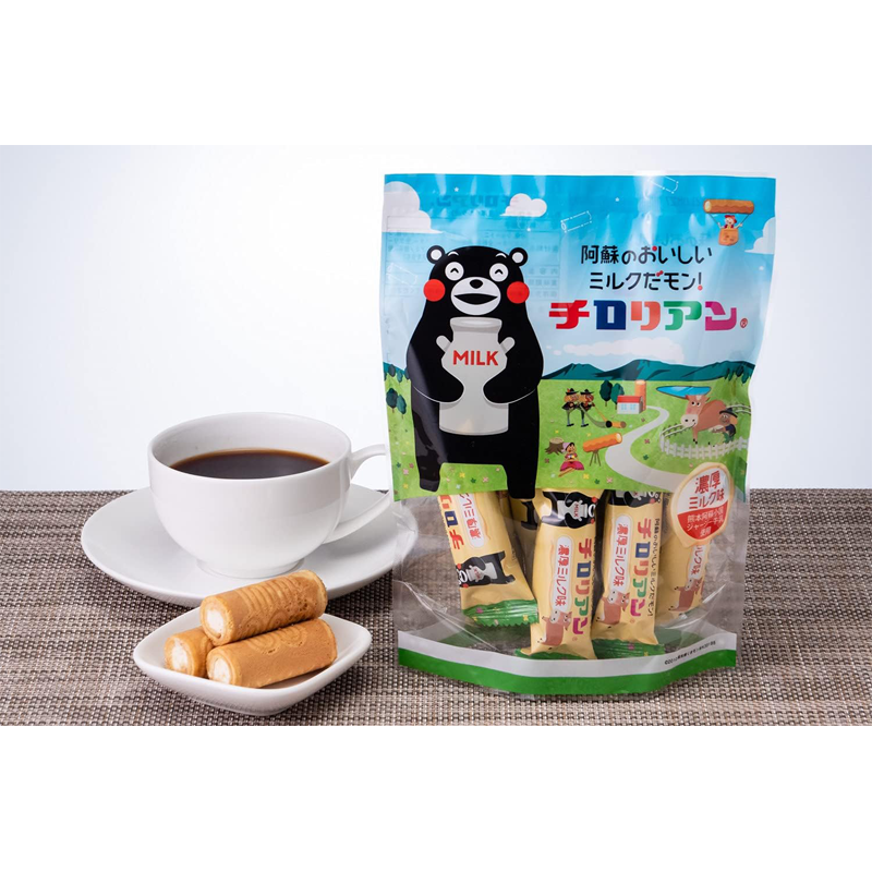 Tyrolean (thick milk flavor) Kumamon package