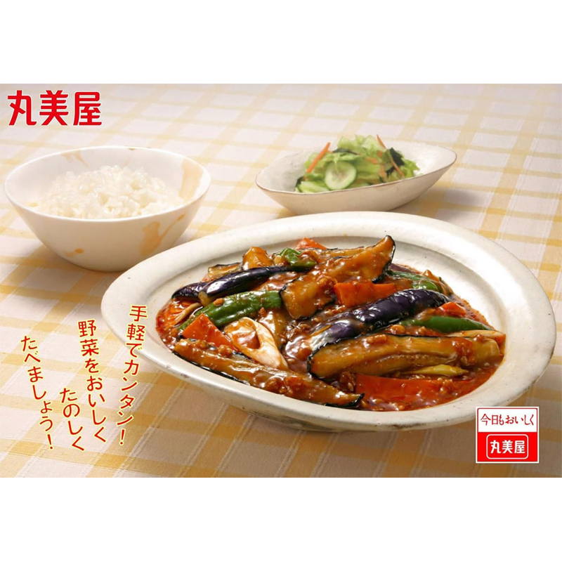 Marumiya 麻婆茄子混合濃鬱味噌味 180g