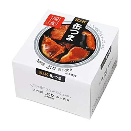 K&K Canned Tsuma Kyushu Grilled Yellowtail 150g