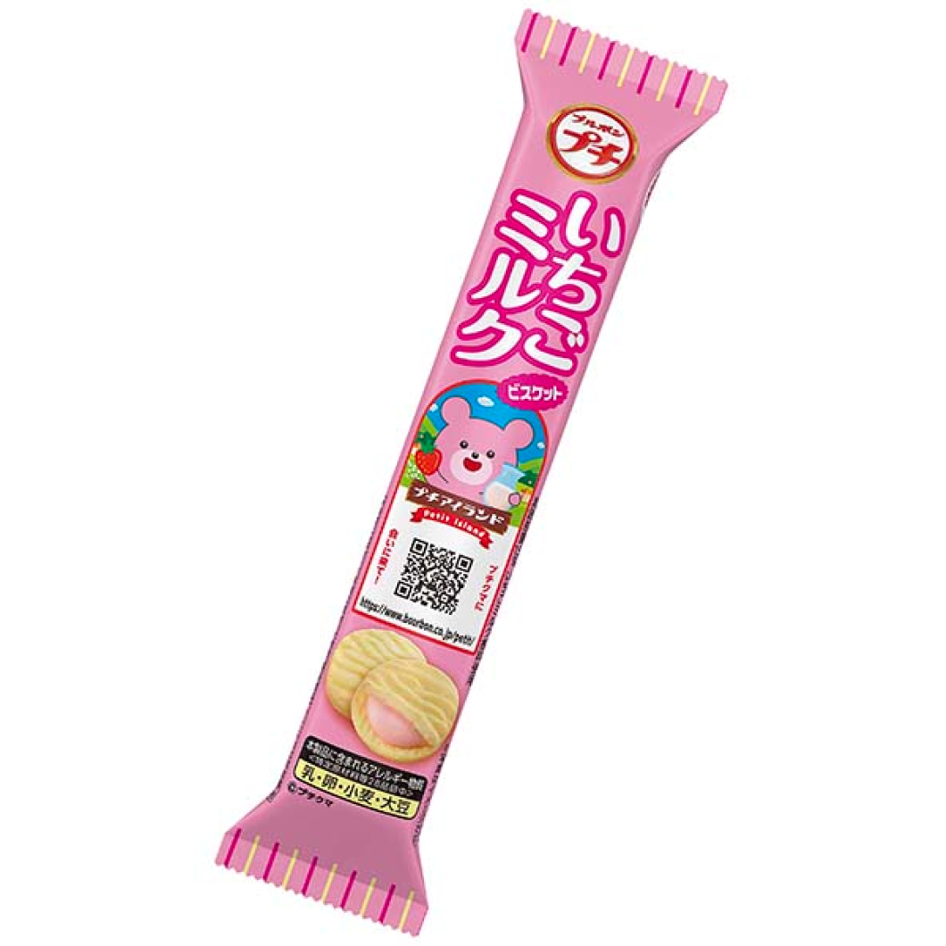 Bourbon Petit Strawberry Milk 1 bag (49g)