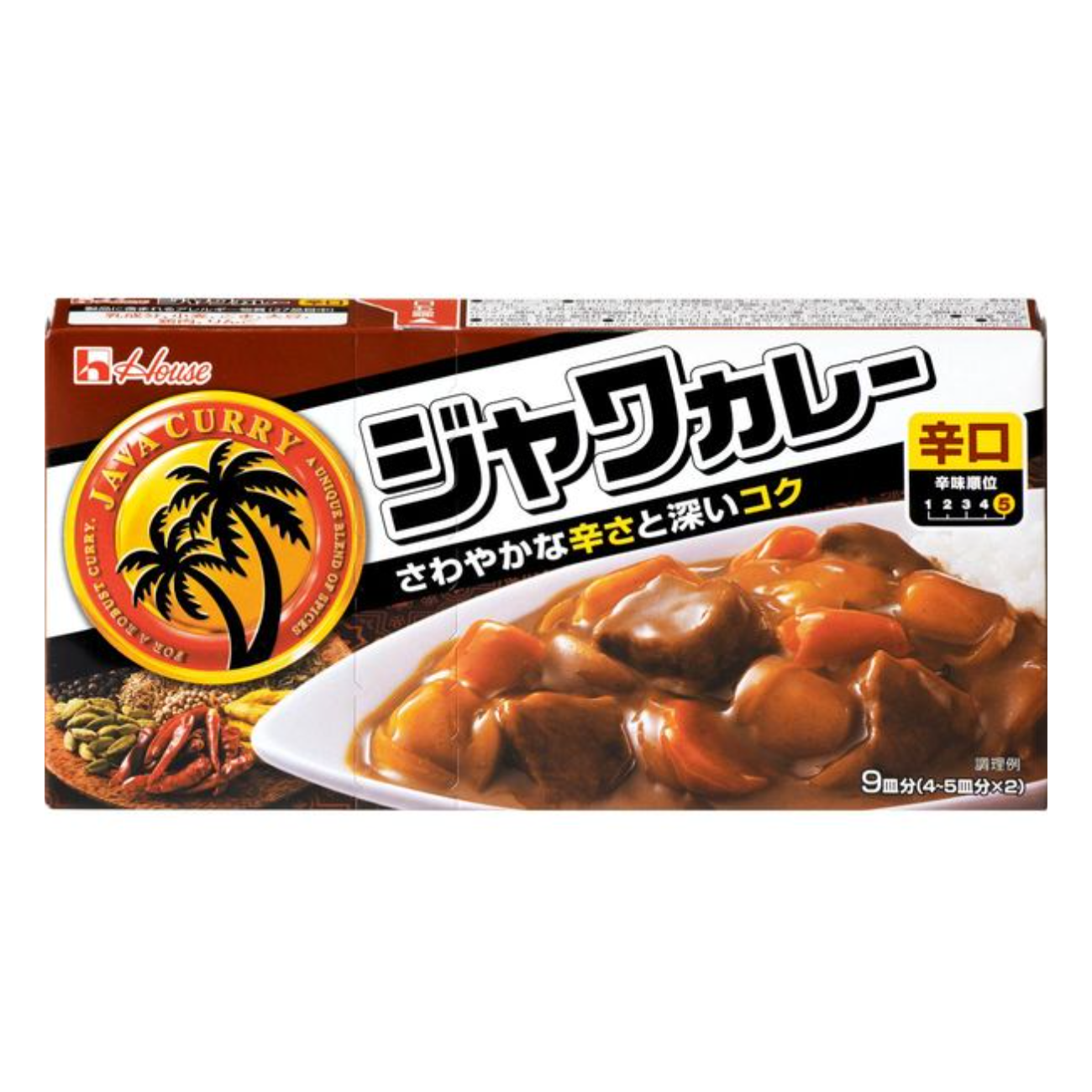 Java curry <spicy> 185g