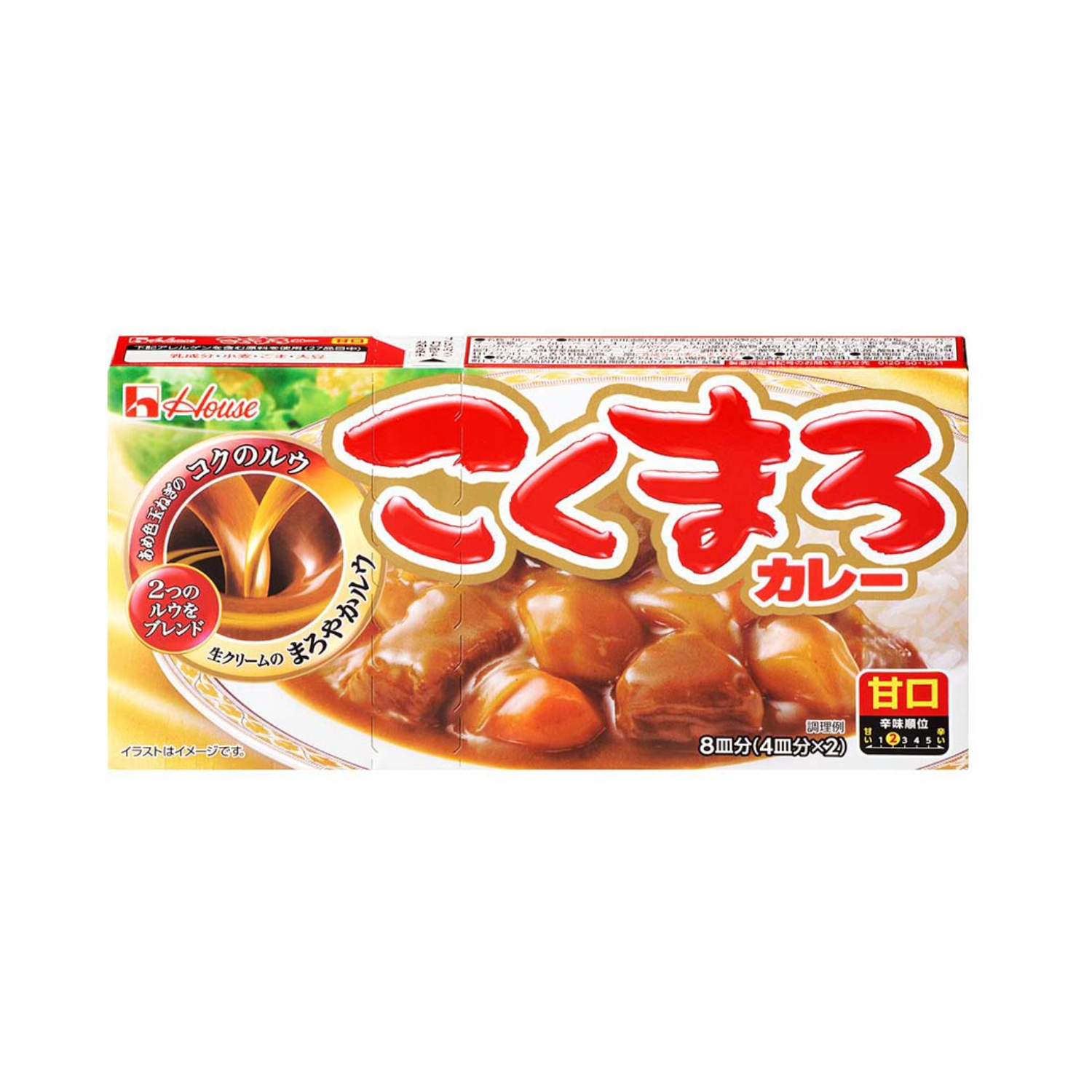 Kokumaro Curry <Sweet> 140g x 6 pieces