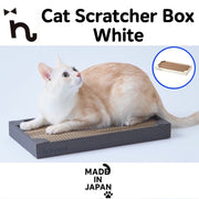 nyans 猫抓板 白色 日本制造