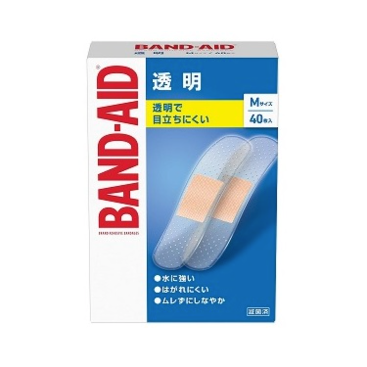 Band-aid transparent M size 40 pieces