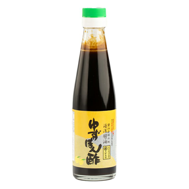 Marushin Yuzu Ponzu 200ml Made with Yuasa soy sauce. A fragrant and mellow ponzu sauce.