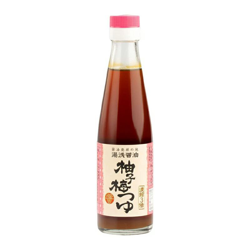 汤浅浓缩柚子梅汤酱油 200ml